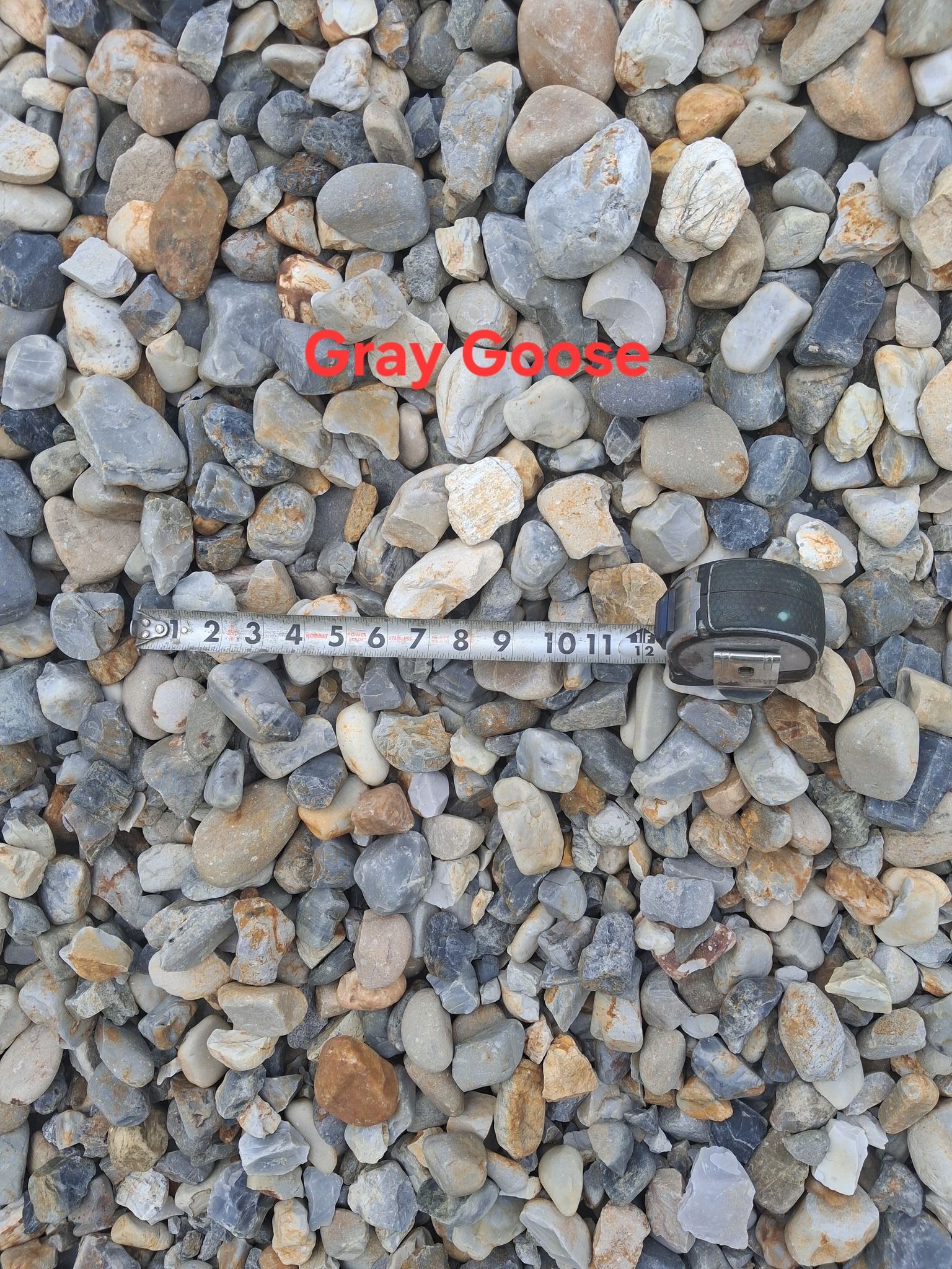 A pile of rocks of different sizes and colors.