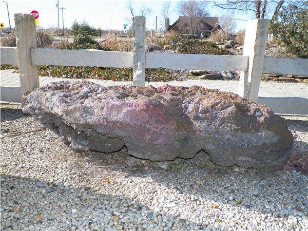 Black Lava Boulders