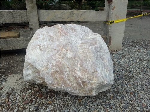 Mountain White Boulders