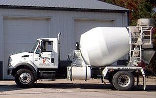 Concrete mixer truck