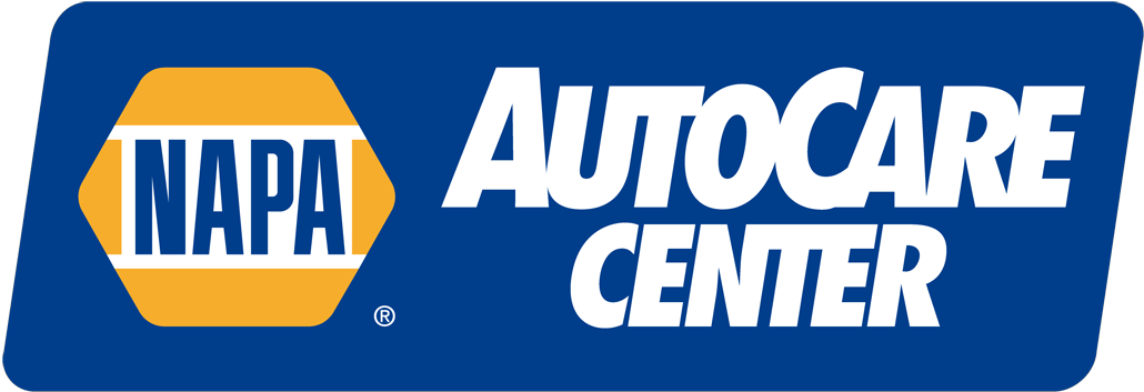 NAPA AutoCare Center logo in blue, white, and yellow.