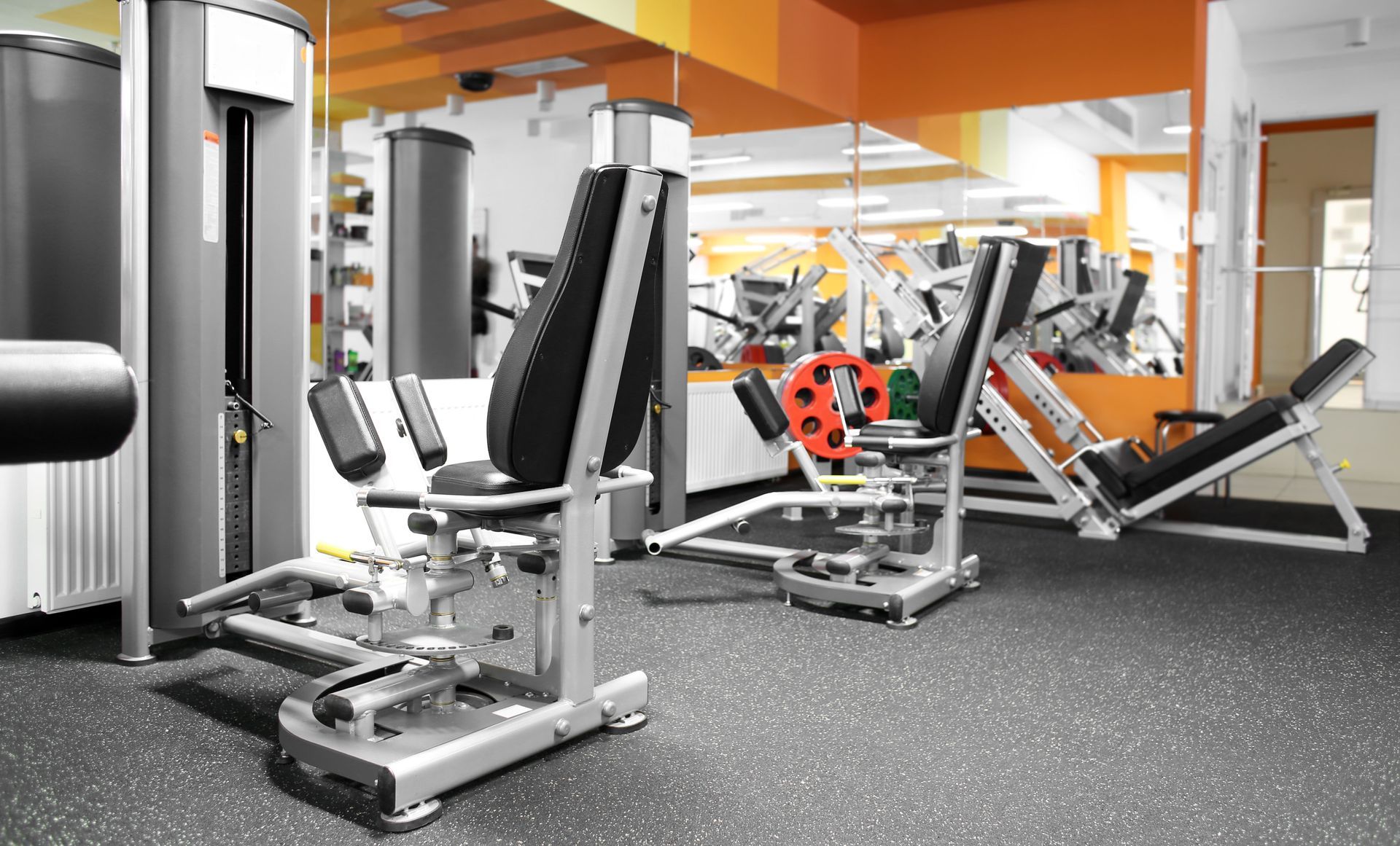 gym rubber floor installations