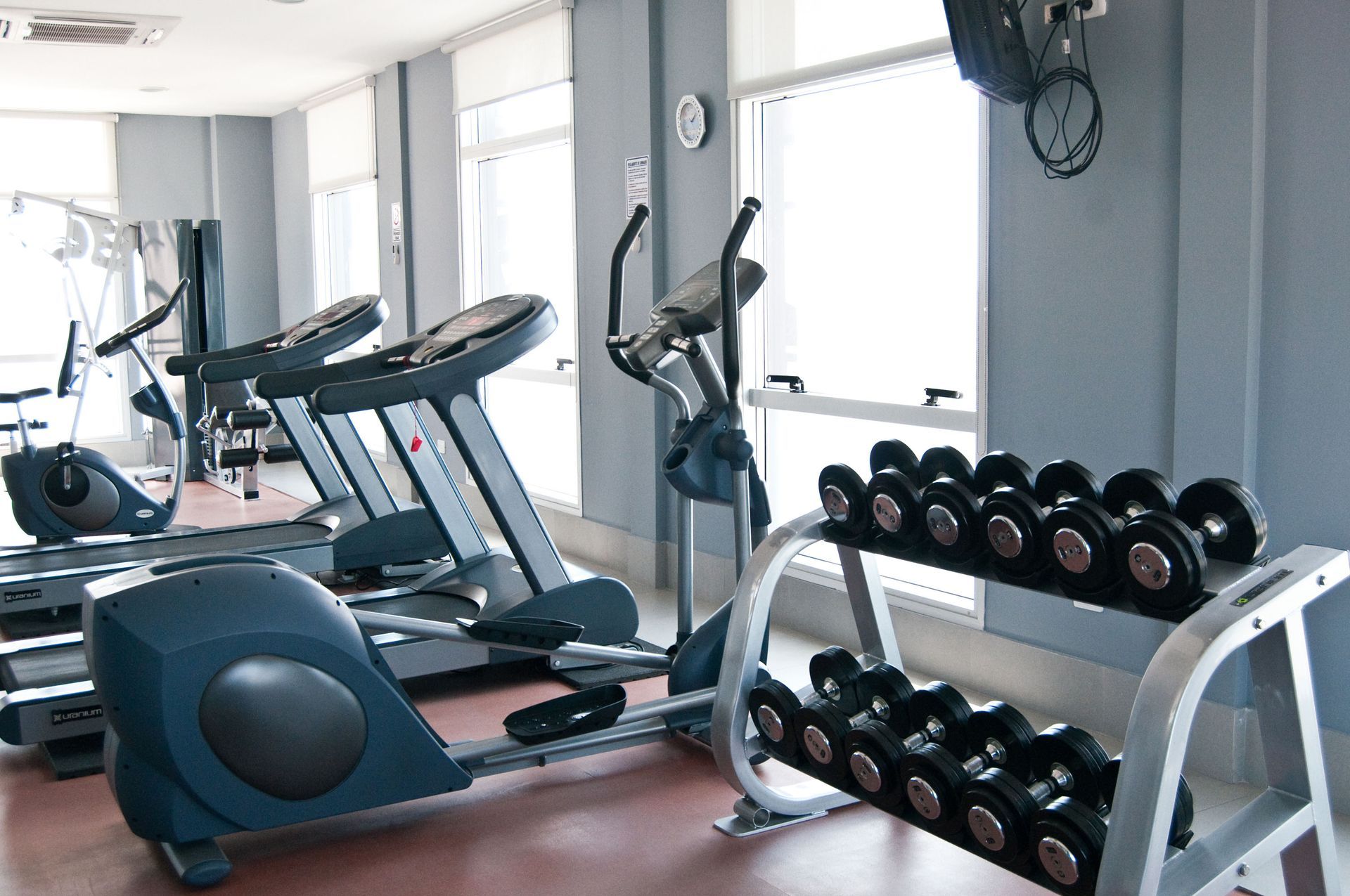 gym rubber floor