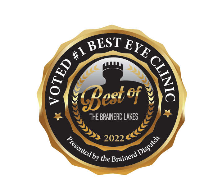 Voted #1 best eye clinic badge