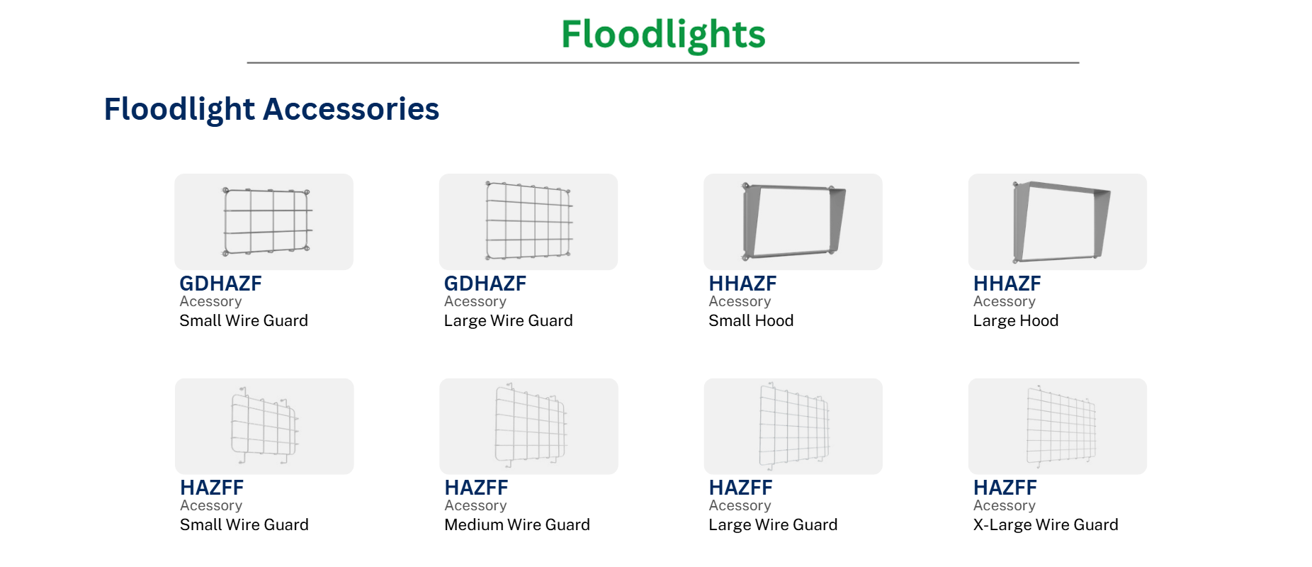 Floodlights