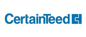 CertainTeed logo in blue.
