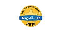 Angie's  list Award - 2010