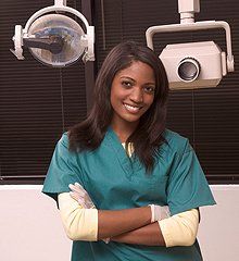 African American dentist