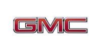 GMC logo in red and silver.