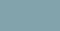 Solid muted blue-gray background.
