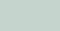 Solid pale green-gray background with a thin dark vertical line at the left edge