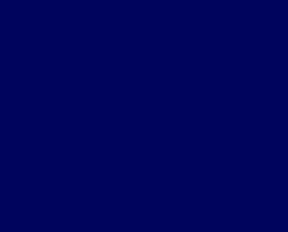 Solid dark blue screen with a thin black bar along the bottom edge