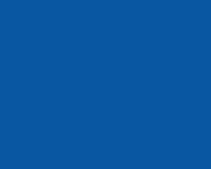 Solid blue screen with a darker blue horizontal bar along the bottom.