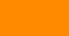 Solid orange rectangle with a thin black border and a blue line along the bottom edge