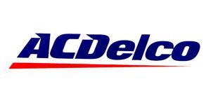 ACDelco logo in blue with a red underline on a white background