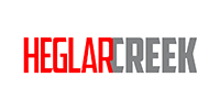 HEGLAR REEK logo in red and gray text on a white background
