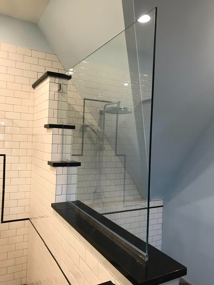 shower wall installation