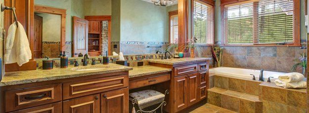 Clean bathroom