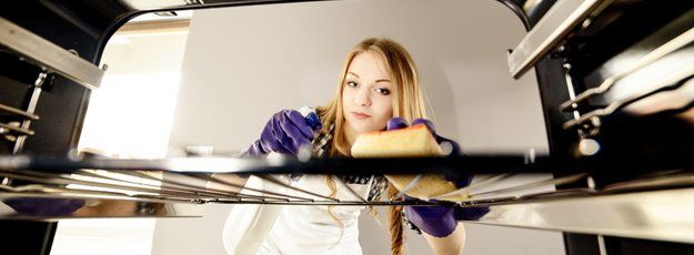 Oven cleaning