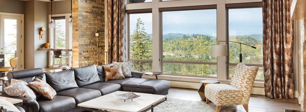Clean living room