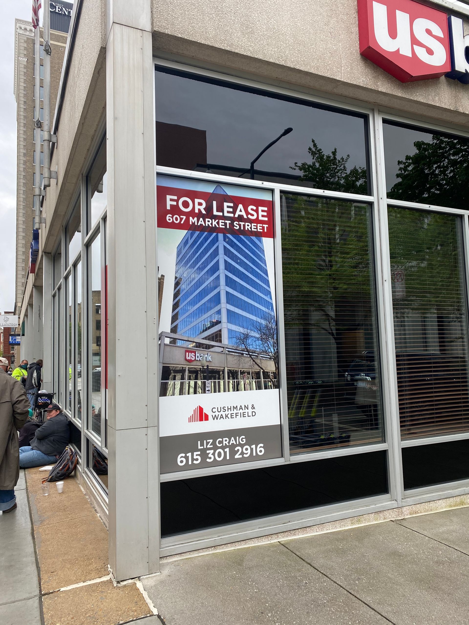 Building storefront with