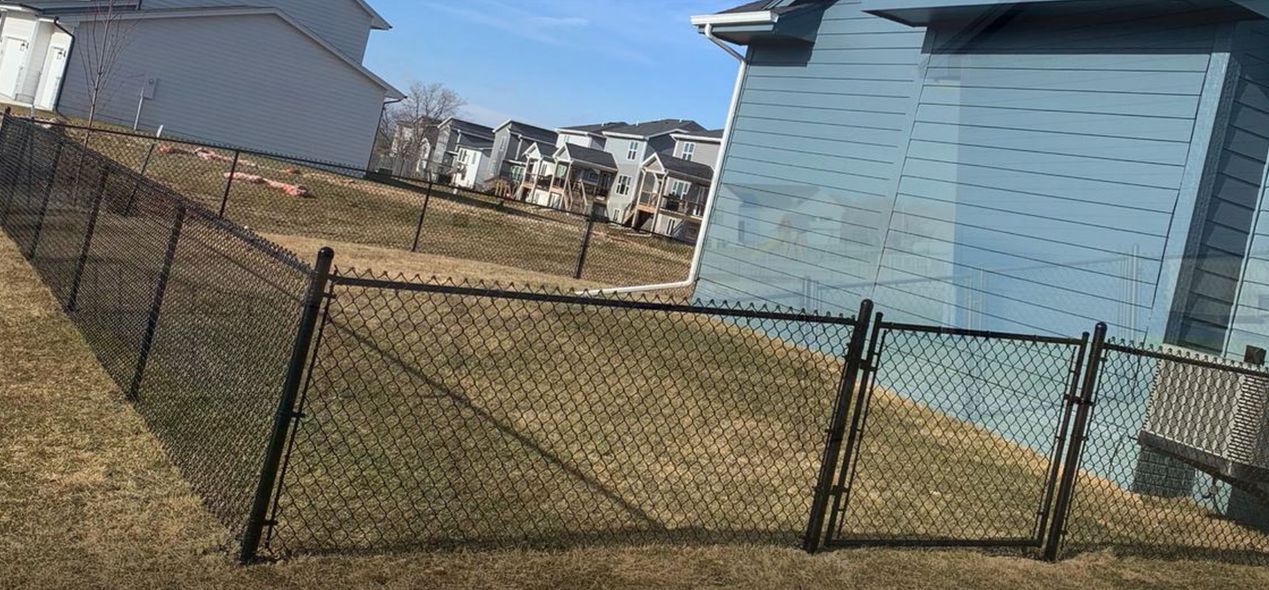 Residential Chain link fence