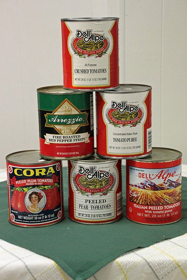 Canned tomatoes