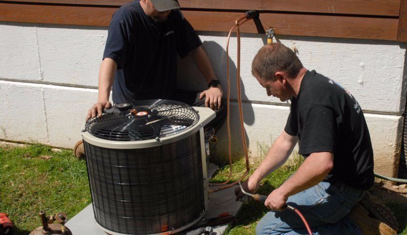 Air conditioning installation