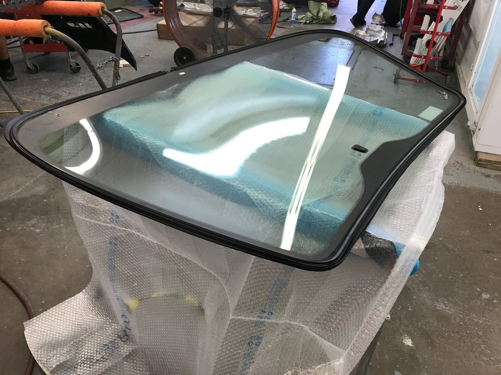 Windshield installation
