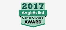 Angies List 2017 super service award