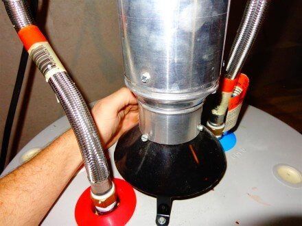 Water Heater Backdraft Preventer Installation
