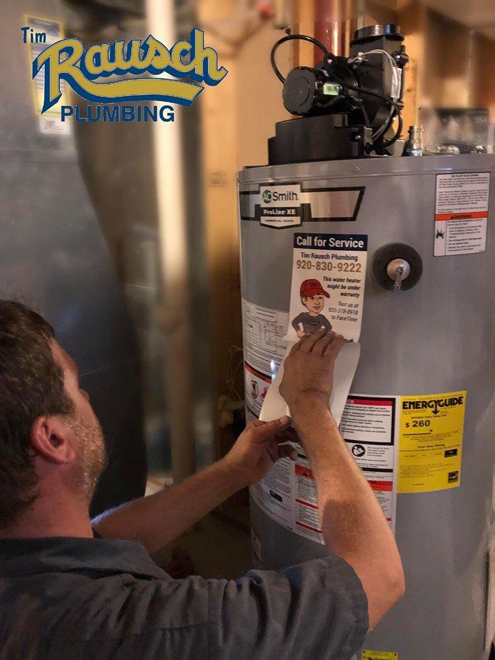 Water heater installation appleton wi tim rausch plumbing