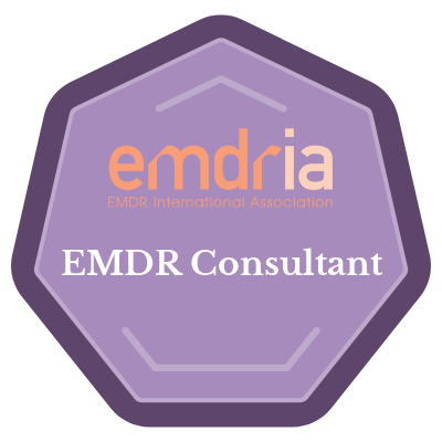 Emdria EMDR Consultant badge