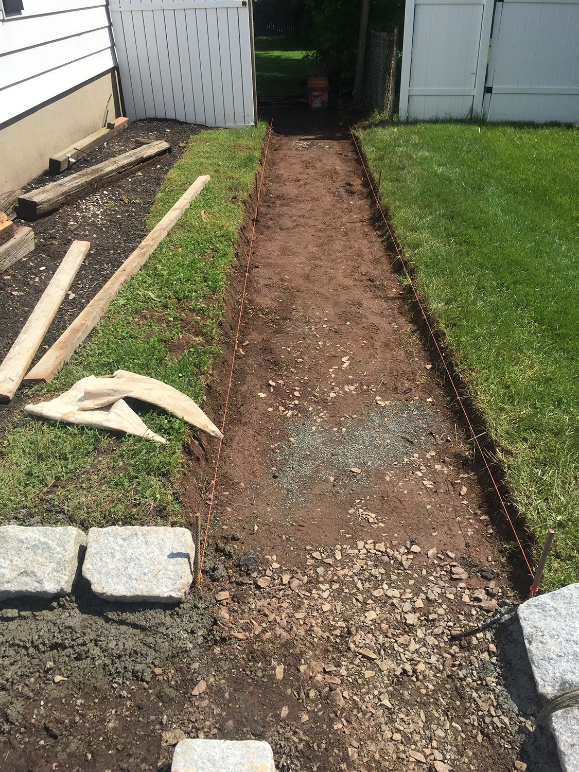 Walkway installation