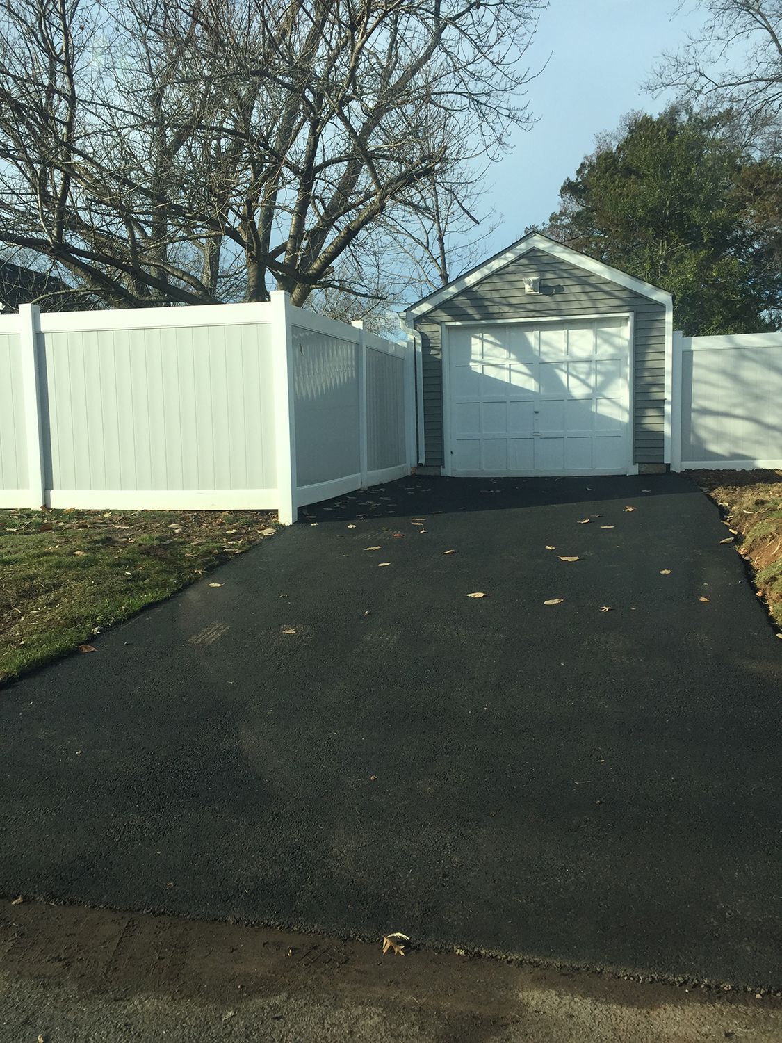 Driveway paving