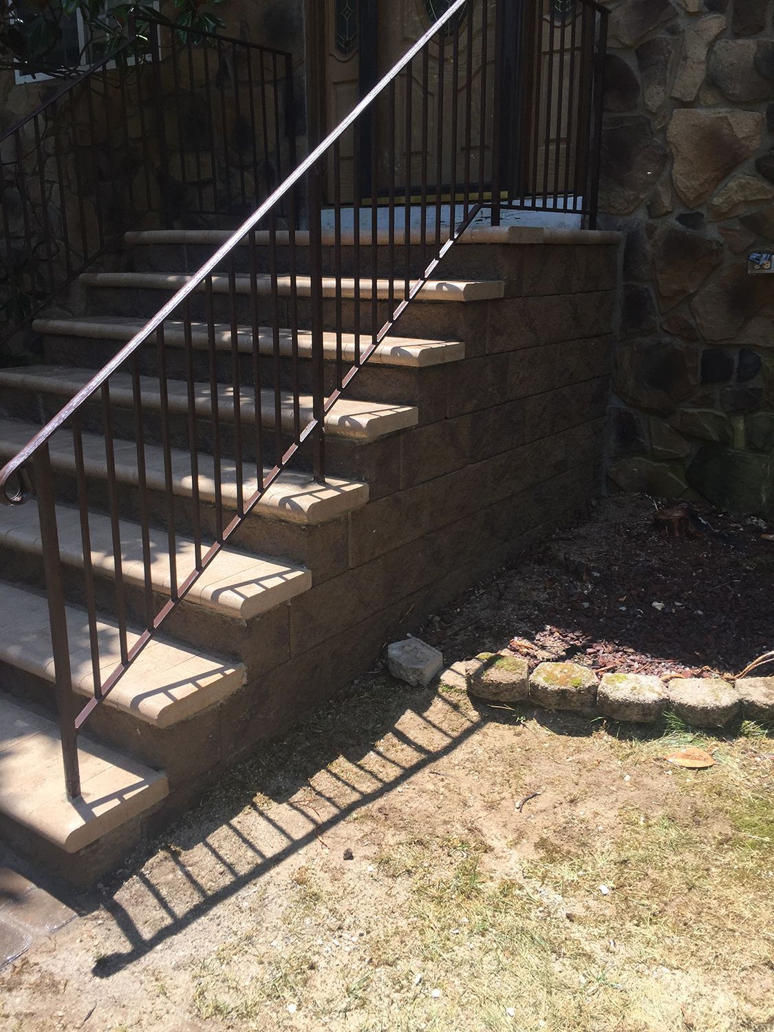 Stairs masonry