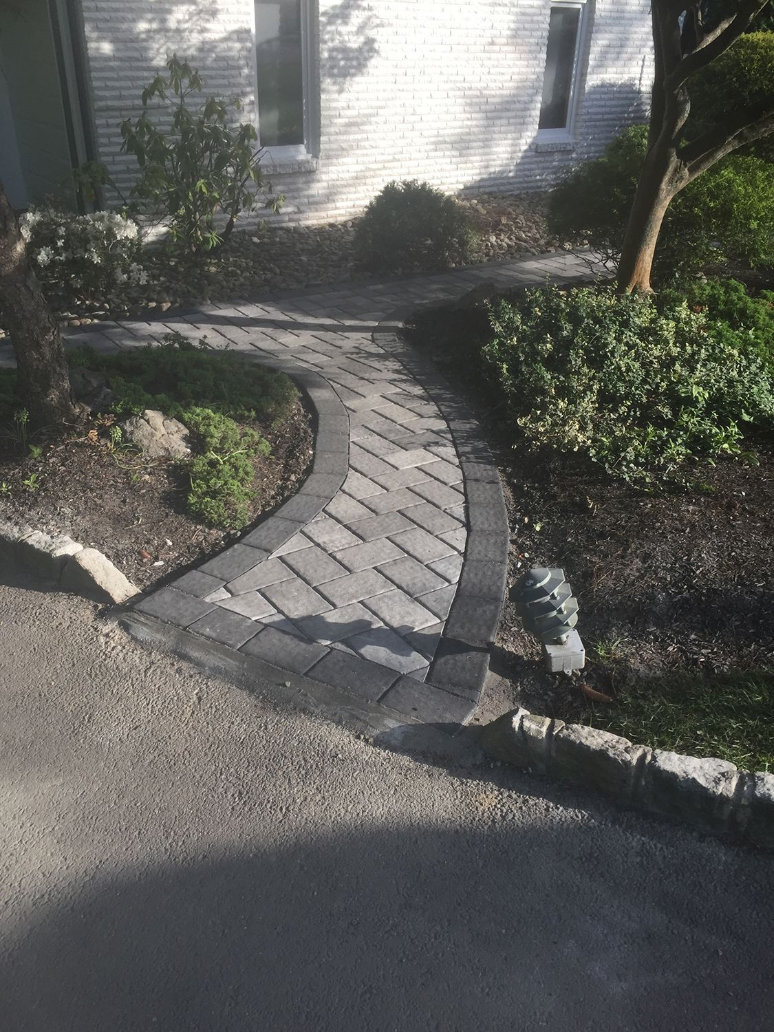 Paved walkway