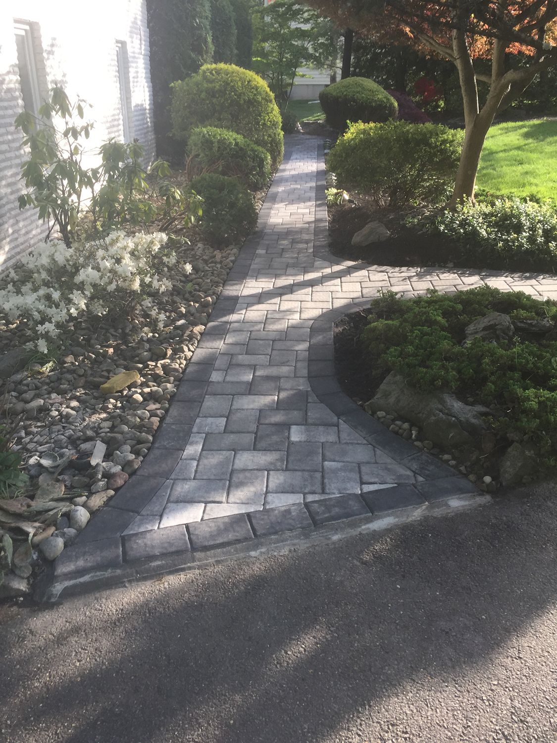 Walkway masonry