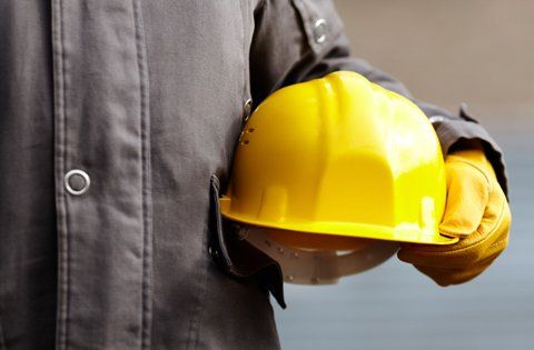 Safety helmet for construction