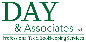DAY & Associates Ltd. logo with green text and the tagline “Professional Tax & Bookkeeping Services”