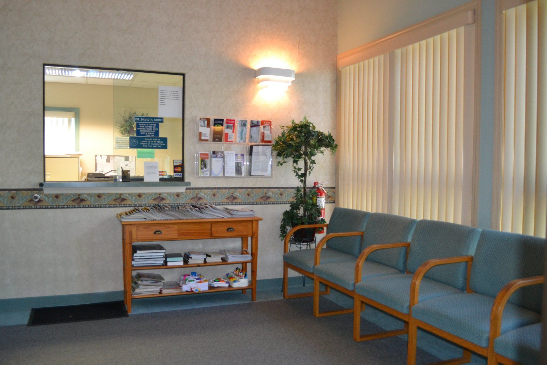 Cioffi reception area