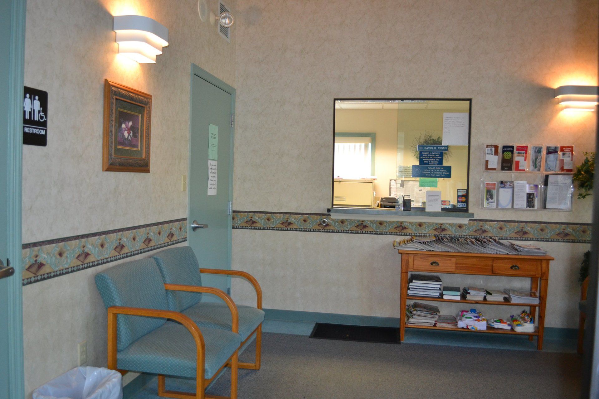 Cioffi reception area