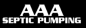 AAA Septic Pumping Logo