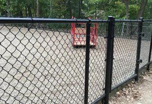 Chain-link fencing