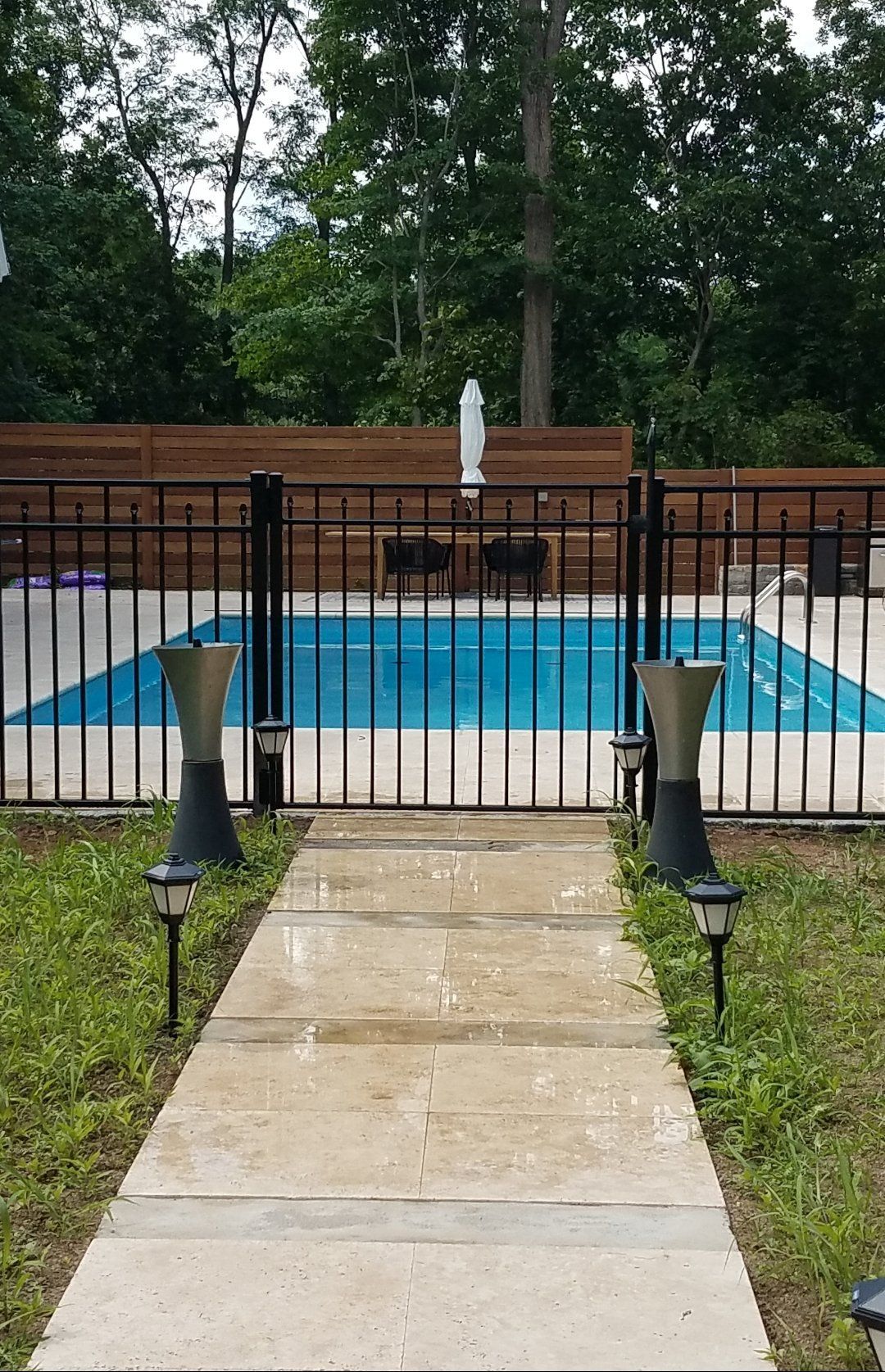 Aluminum fencing