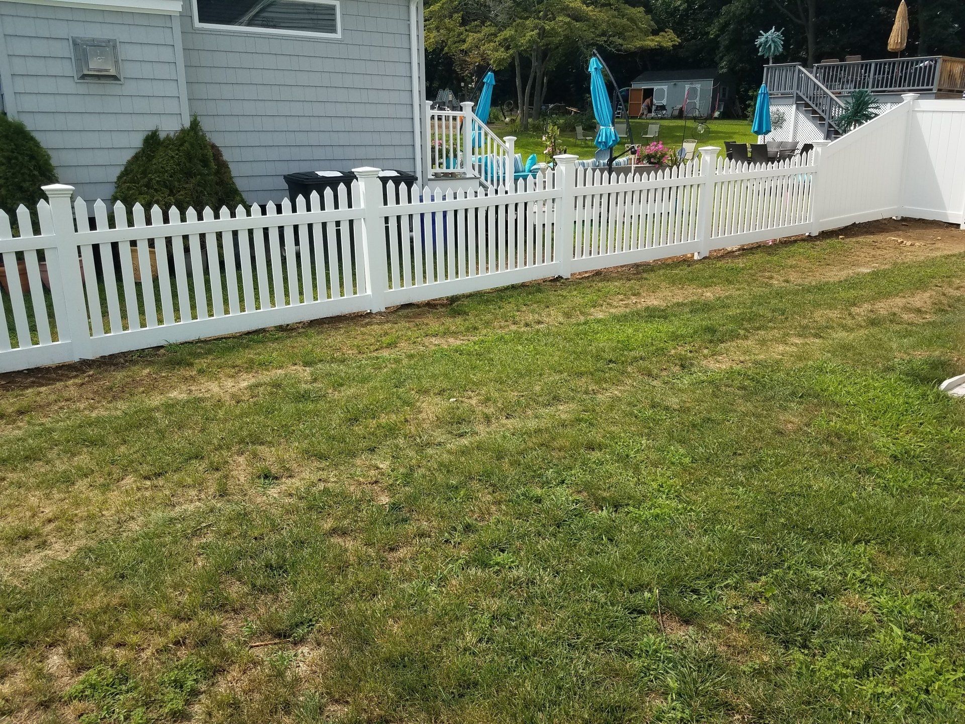 Vinyl fencing
