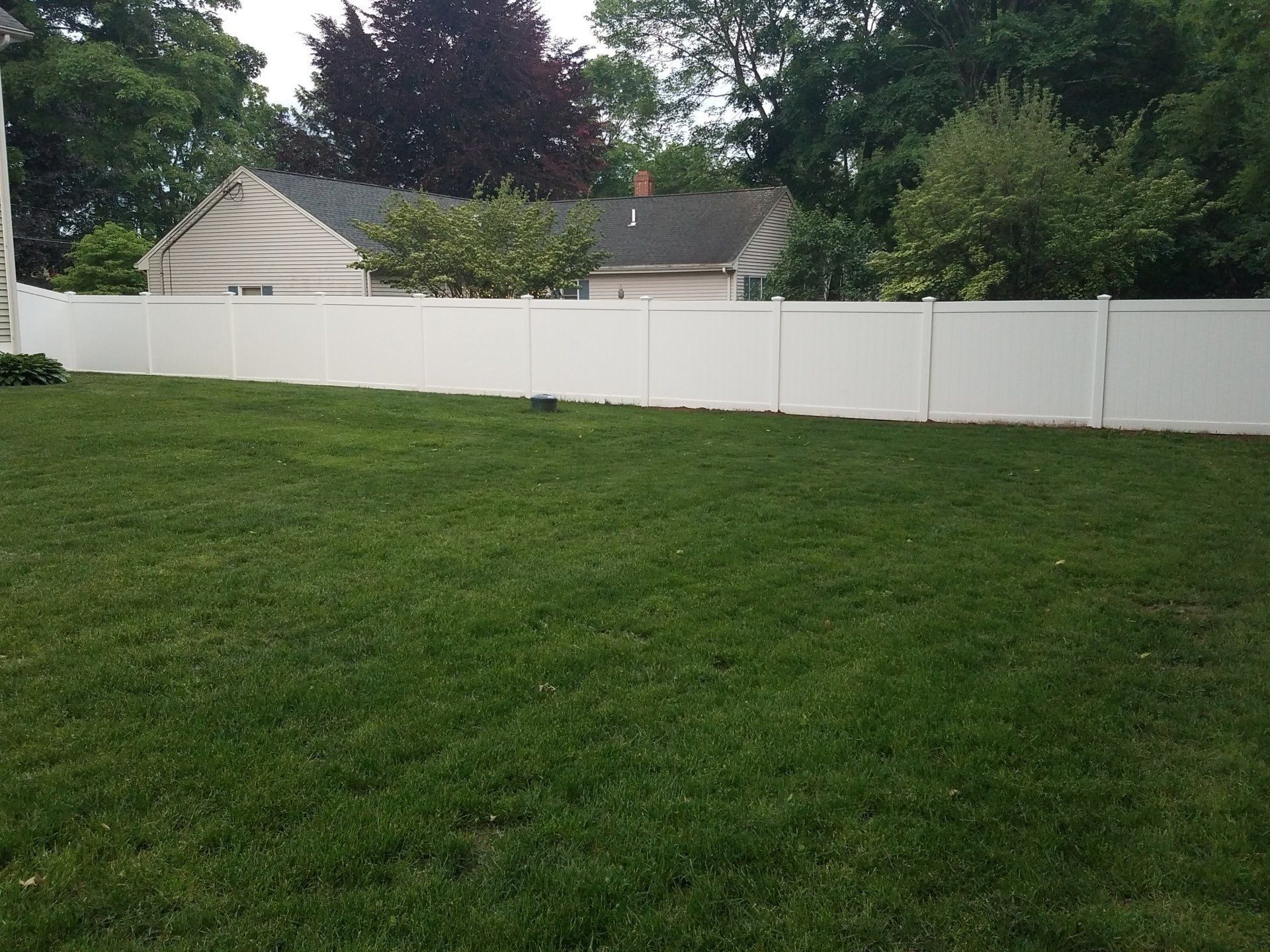 Vinyl fencing