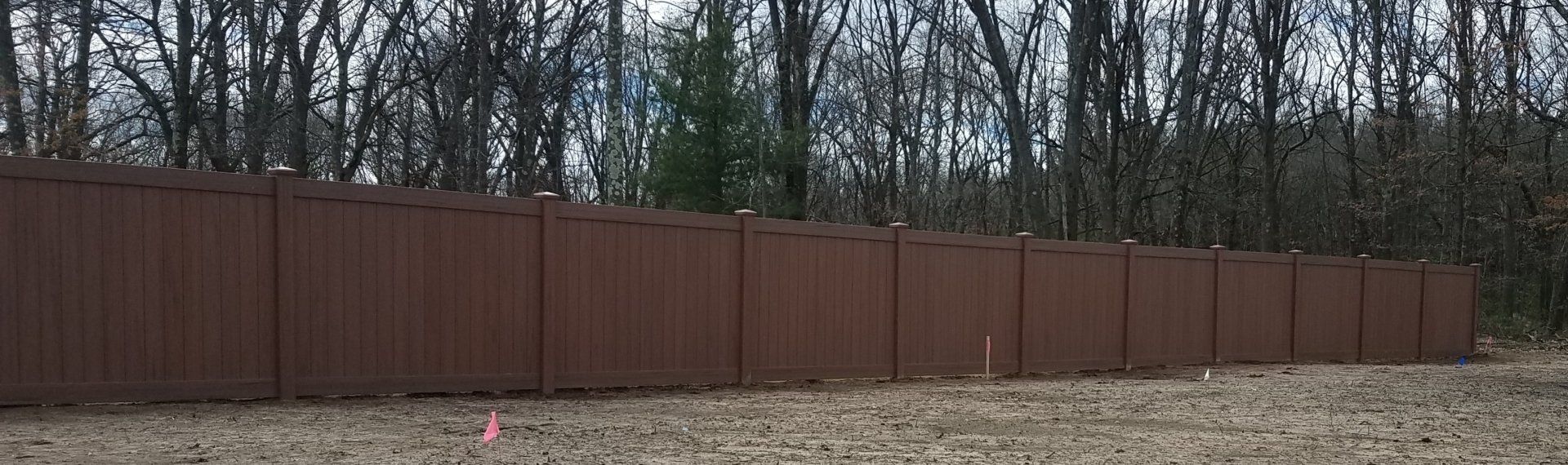 Vinyl fencing