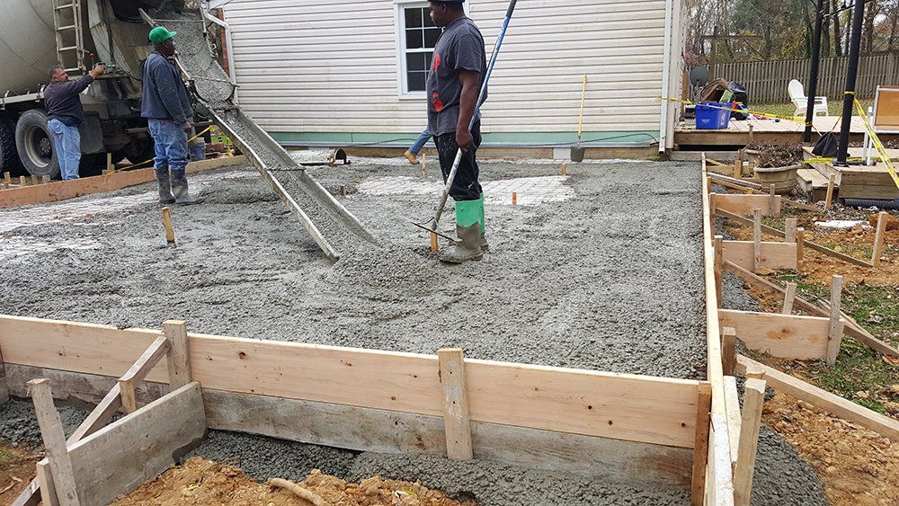 On-going garage installation