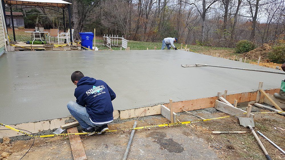 On-going garage installation